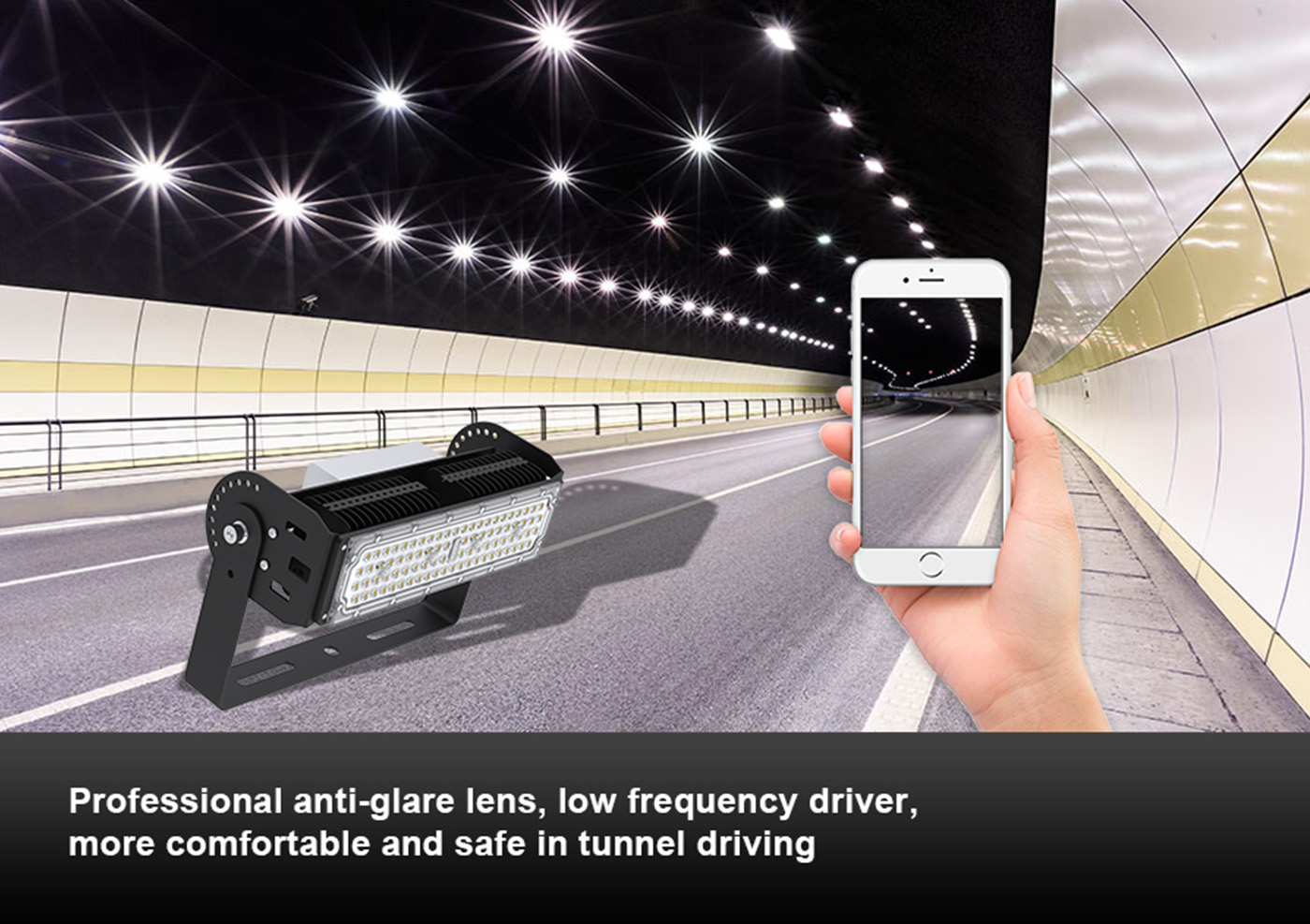 Anti-glare LED Qhov Teeb (4)