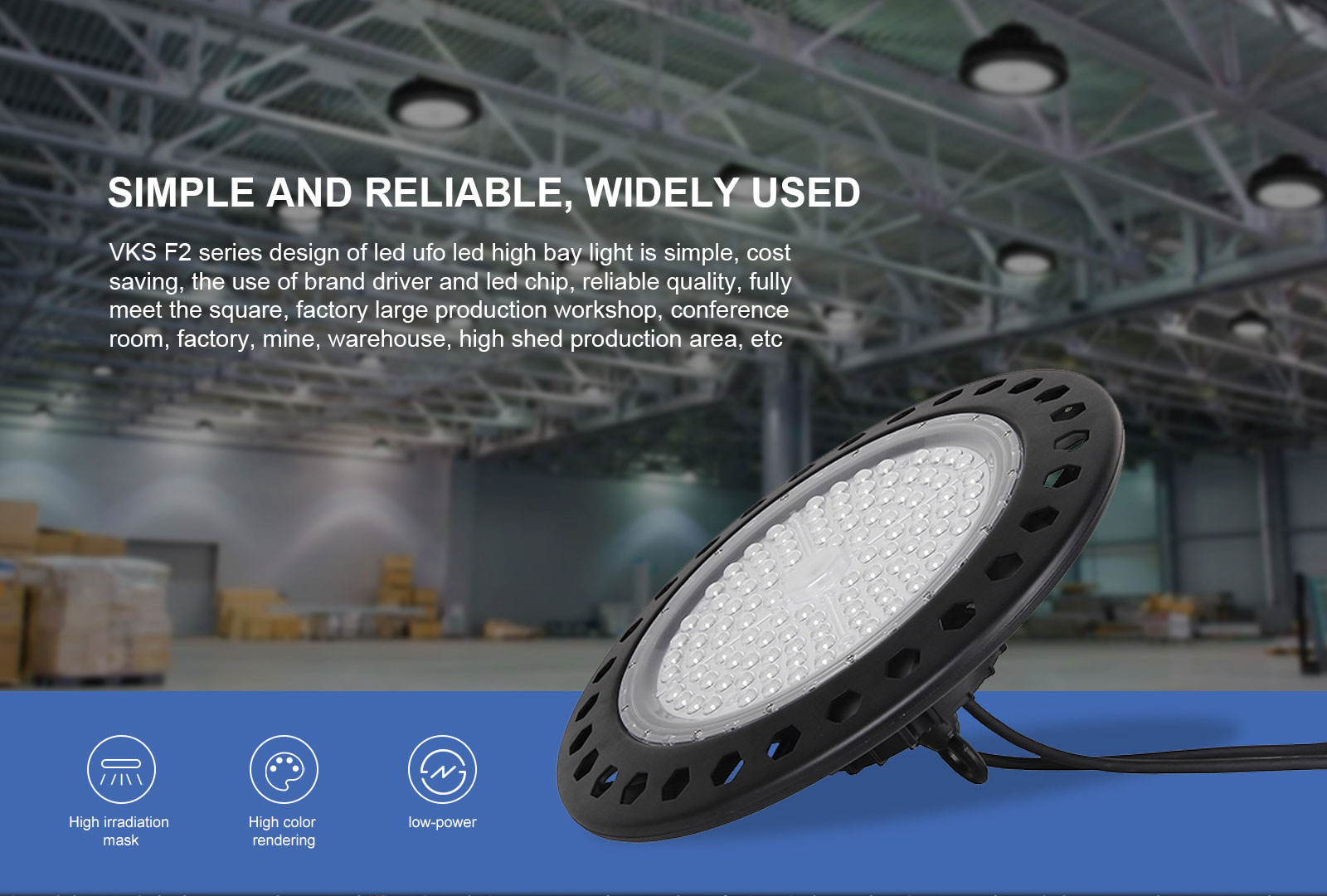 IP65 LED UFO High Bay Light