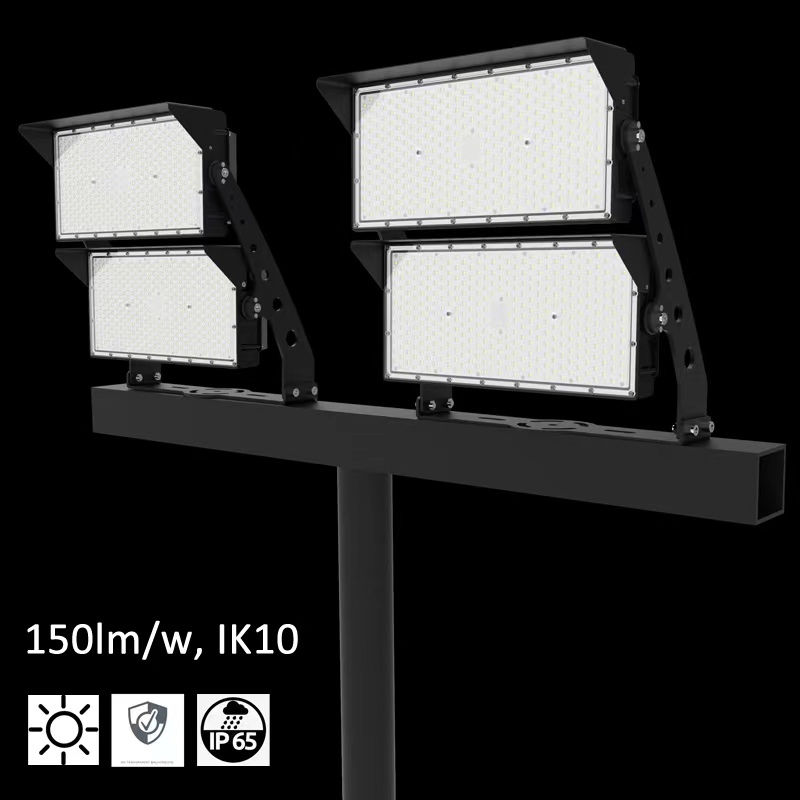 stadion LED fitur lampu tihang tinggi