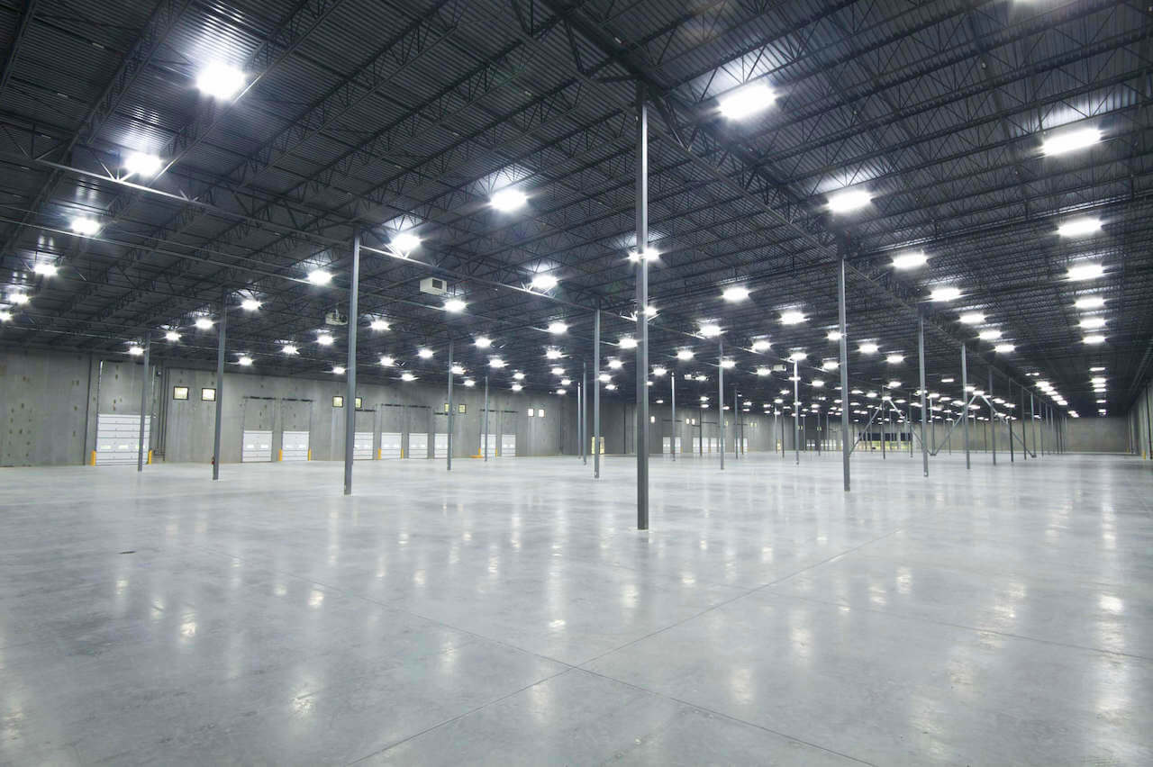LED osvetlitev skladišča
