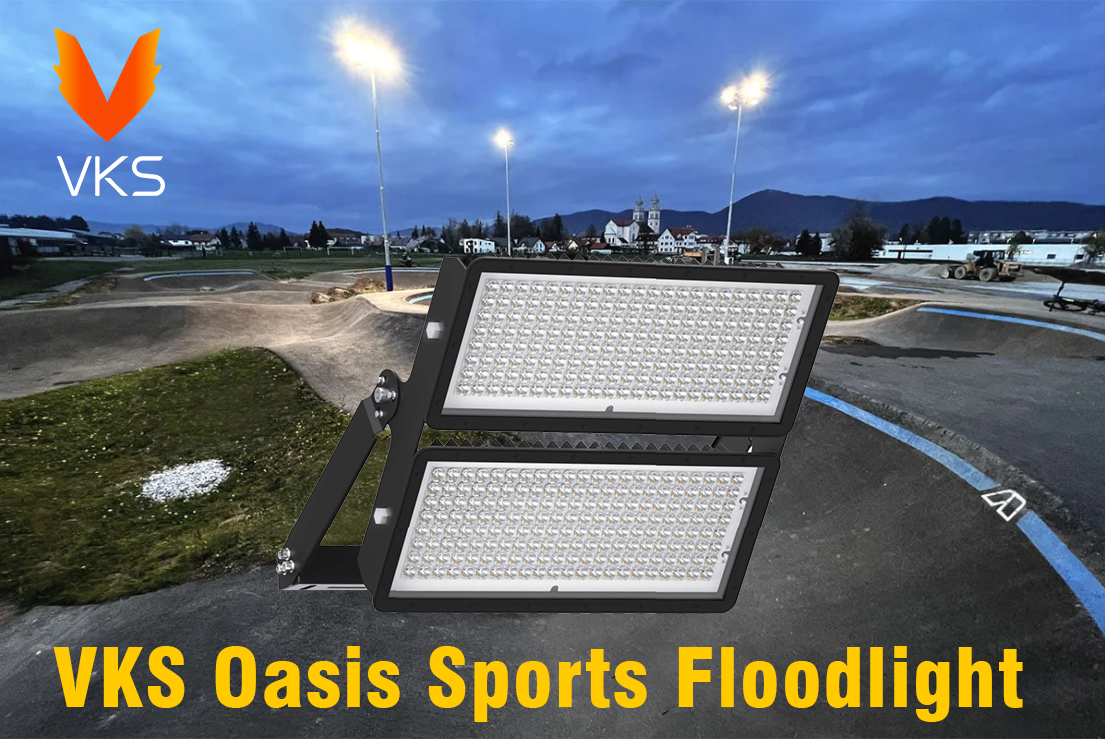 VKS Sports Floodlight for BMX Race Track 