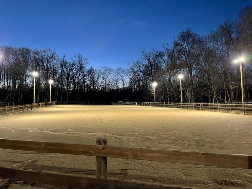 Caballo Arena Iluminación 3