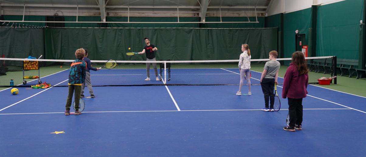 Indoor Tennis Lighting 1