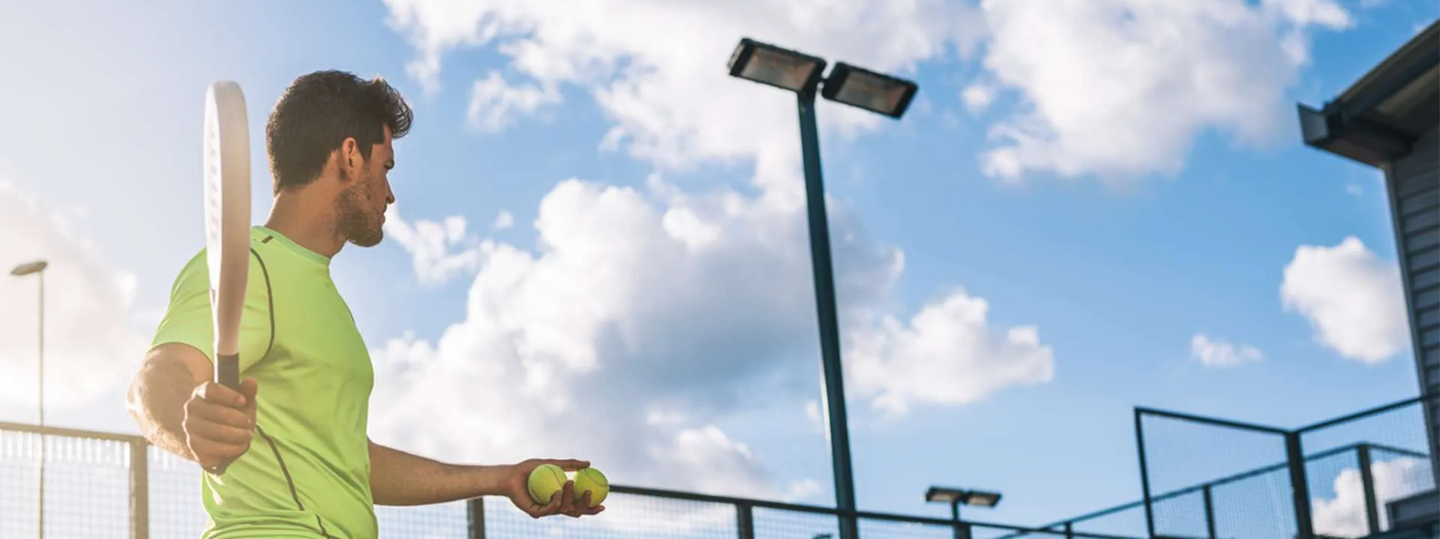 illuminazione del padel 1